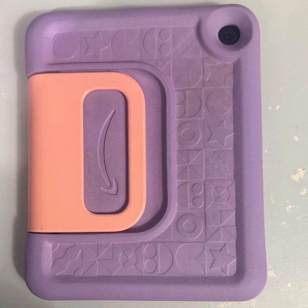 Amazon Purple and Pink Tablet Cover